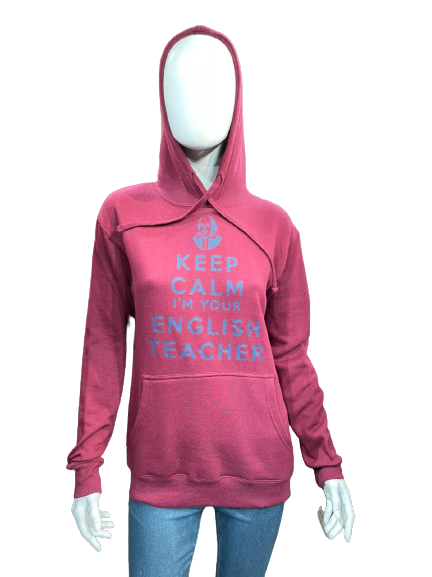 Hoodie Keep Calm Maroon