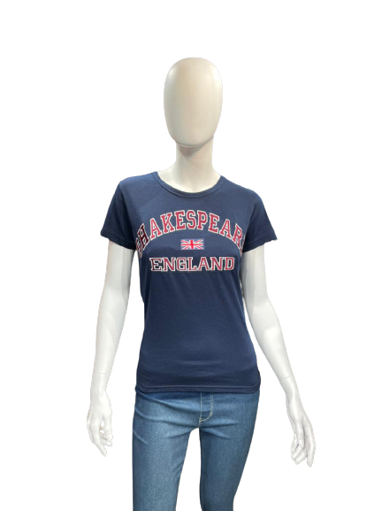 Shakespeare T Shirts Navy Blue