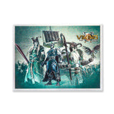 York Viking Foil Embossed Fridge Magnet
