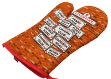 Load image into Gallery viewer, Liverpool Street Names Oven Glove