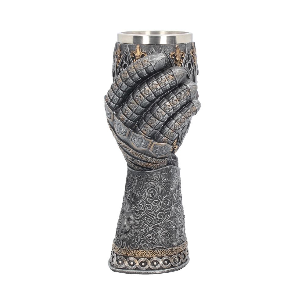 Lion Heart Gauntlet Goblet - britishsouvenir
