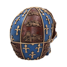 Load image into Gallery viewer, Medieval Skull English Heraldry Figurine - britishsouvenir