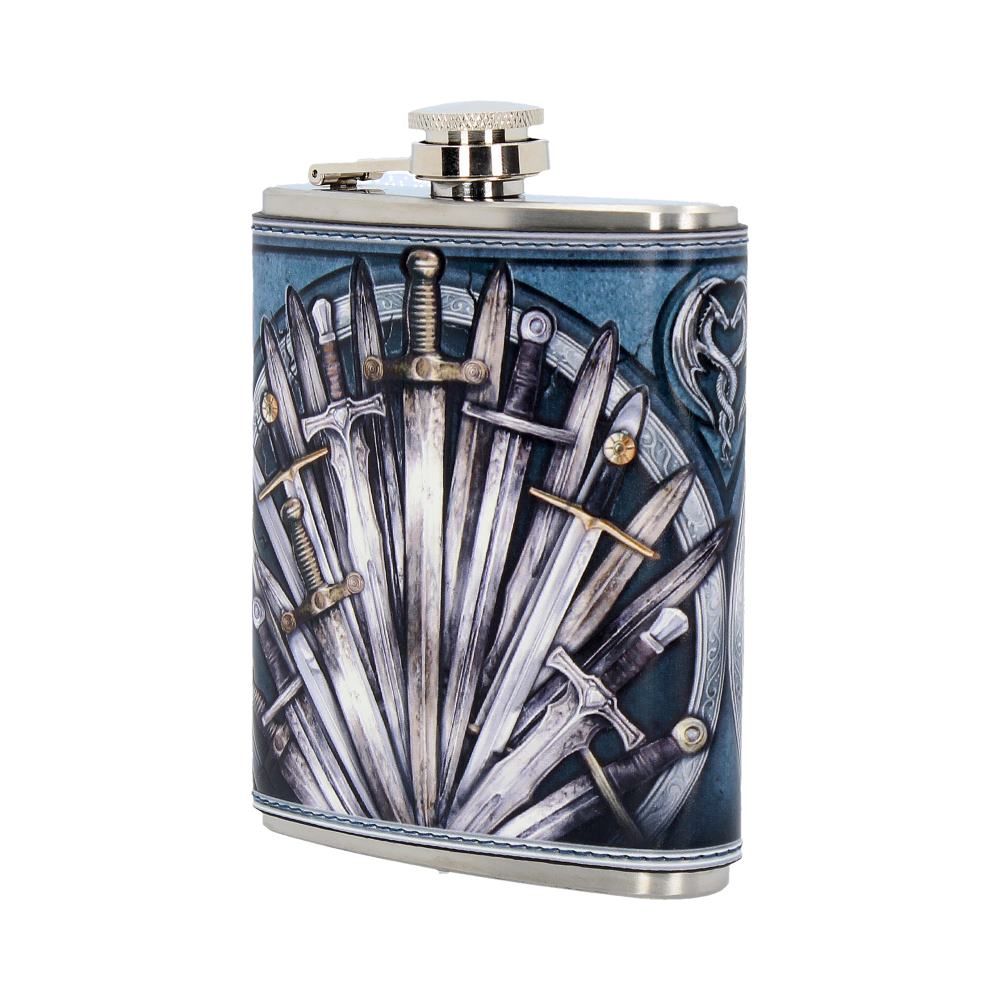 Sword Hip Flask 7oz - britishsouvenirs