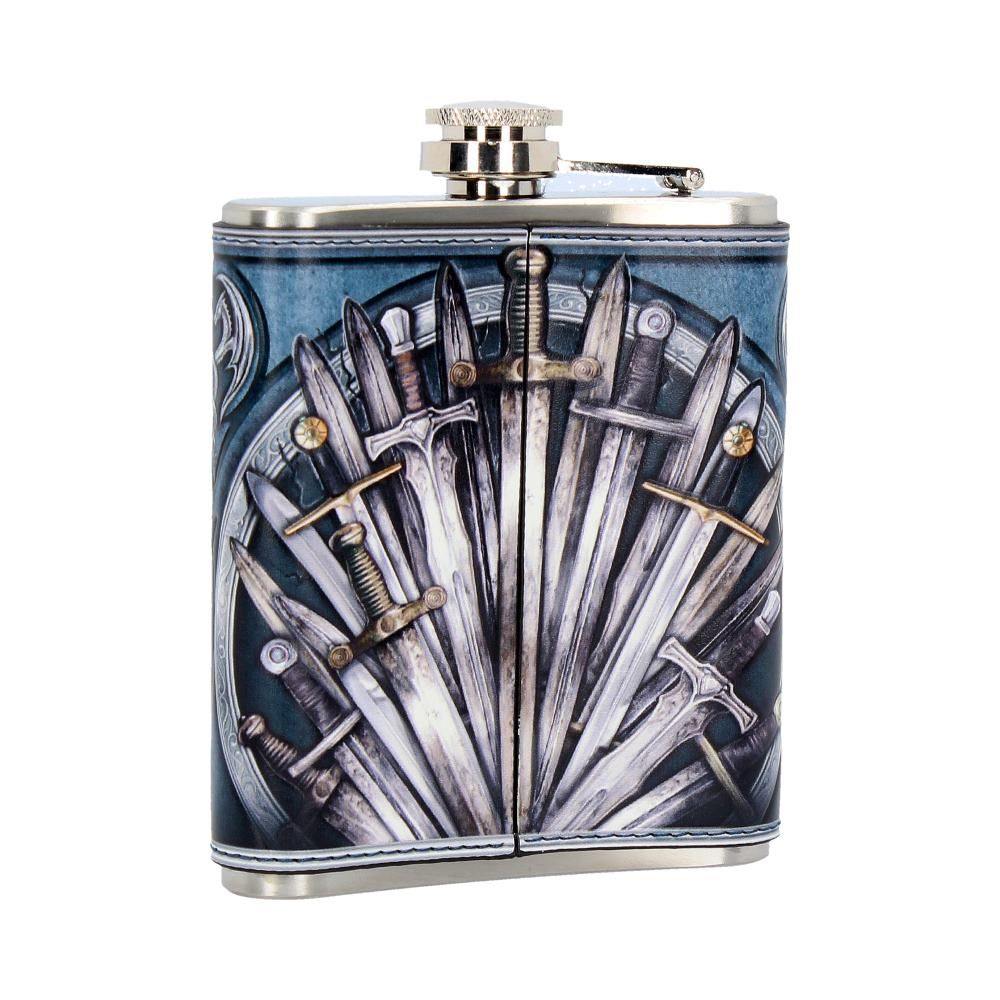 Sword Hip Flask 7oz - britishsouvenirs