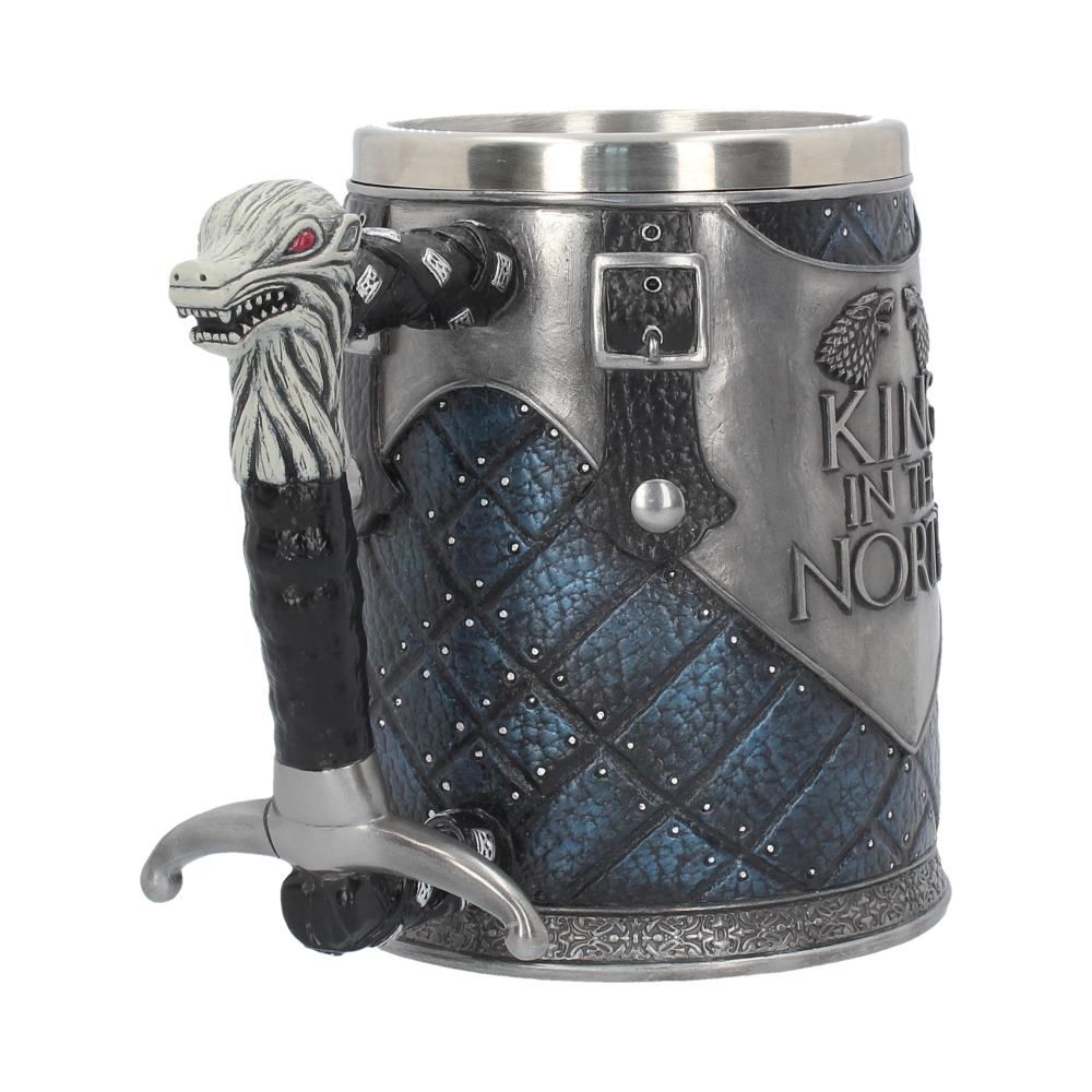 King In The North Tankard game of thrones 14cm - britishsouvenir