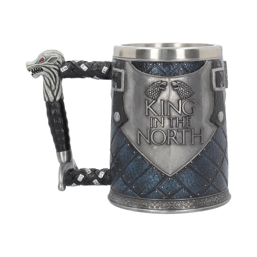 King In The North Tankard game of thrones 14cm - britishsouvenir
