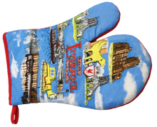 Load image into Gallery viewer, Liverpool Collage Oven Glove