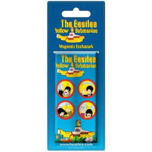 Load image into Gallery viewer, The Beatles Magnetic Bookmark: Yellow Submarine Portholes