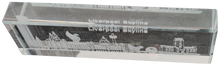Load image into Gallery viewer, Liverpool Skyline Crystal Glass - Medium Size
