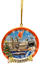 Load image into Gallery viewer, Liverpool Waterfront Christmas Bauble