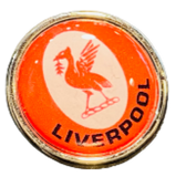 Liverpool Liver Bird Red Pin Badge