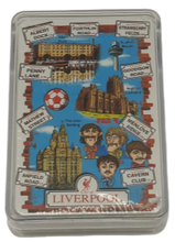 Load image into Gallery viewer, Liverpool Collage and Street Names Playing Card