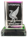 Liverpool Liver Bird Glass Crystal- Small Size