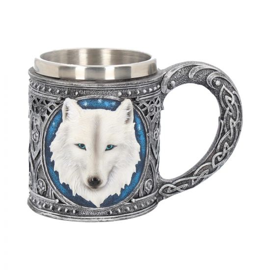 Ghost Wolf Tankard 15.4cm - britishsouvenirs