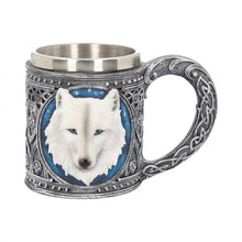 Load image into Gallery viewer, Ghost Wolf Tankard 15.4cm - britishsouvenirs