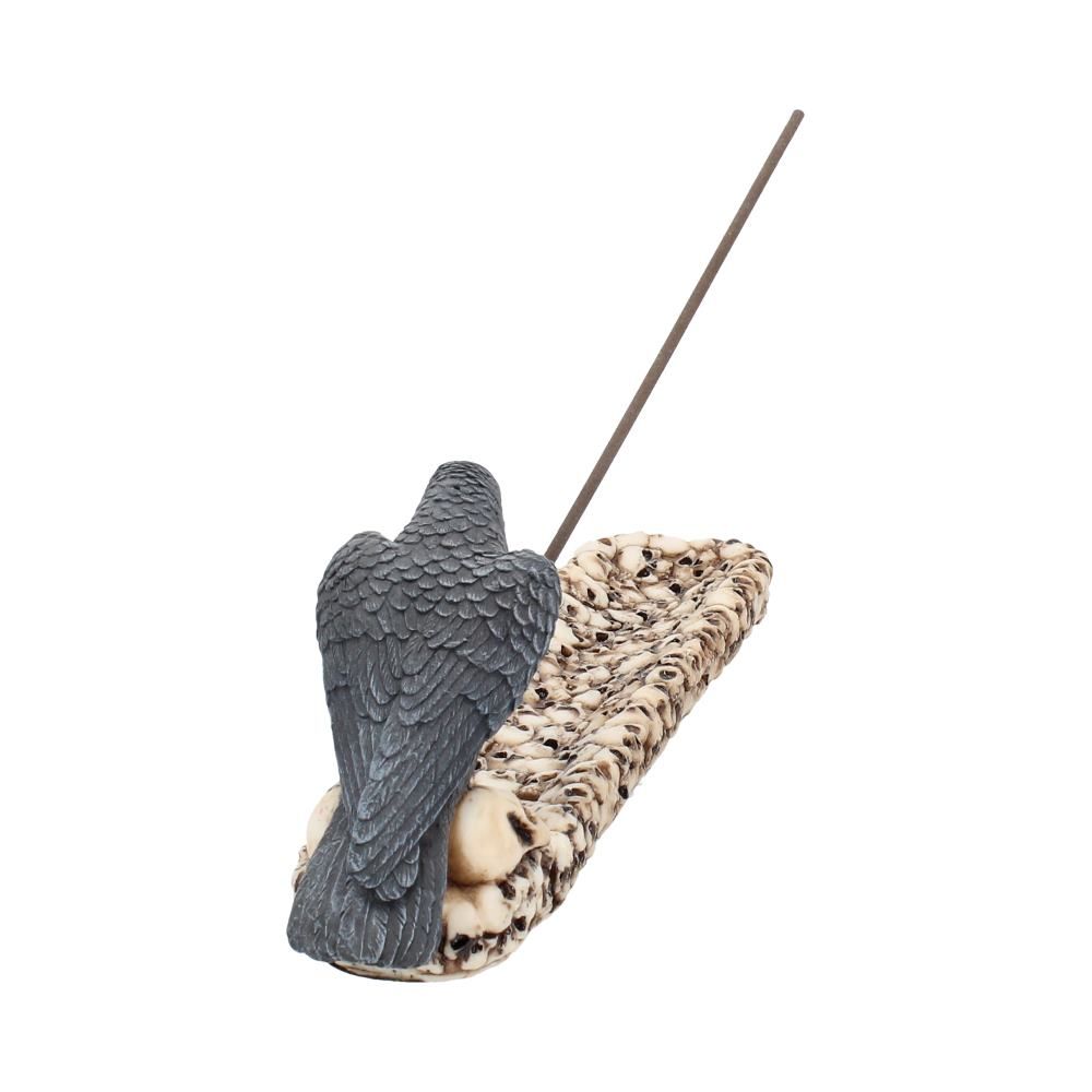 Raven Skull Incense Holder - britishsouvenir