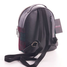 Load image into Gallery viewer, Harris Tweed Baby Backpack (Maroon)