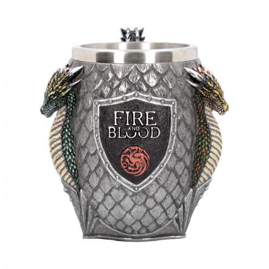 House Targaryen Tankard game of thrones 14cm - britishsouvenir