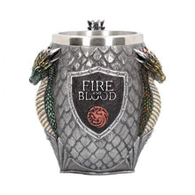 Load image into Gallery viewer, House Targaryen Tankard game of thrones 14cm - britishsouvenir