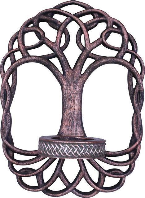 Tree Of Life Candle Holder 23 cm - britishsouvenir
