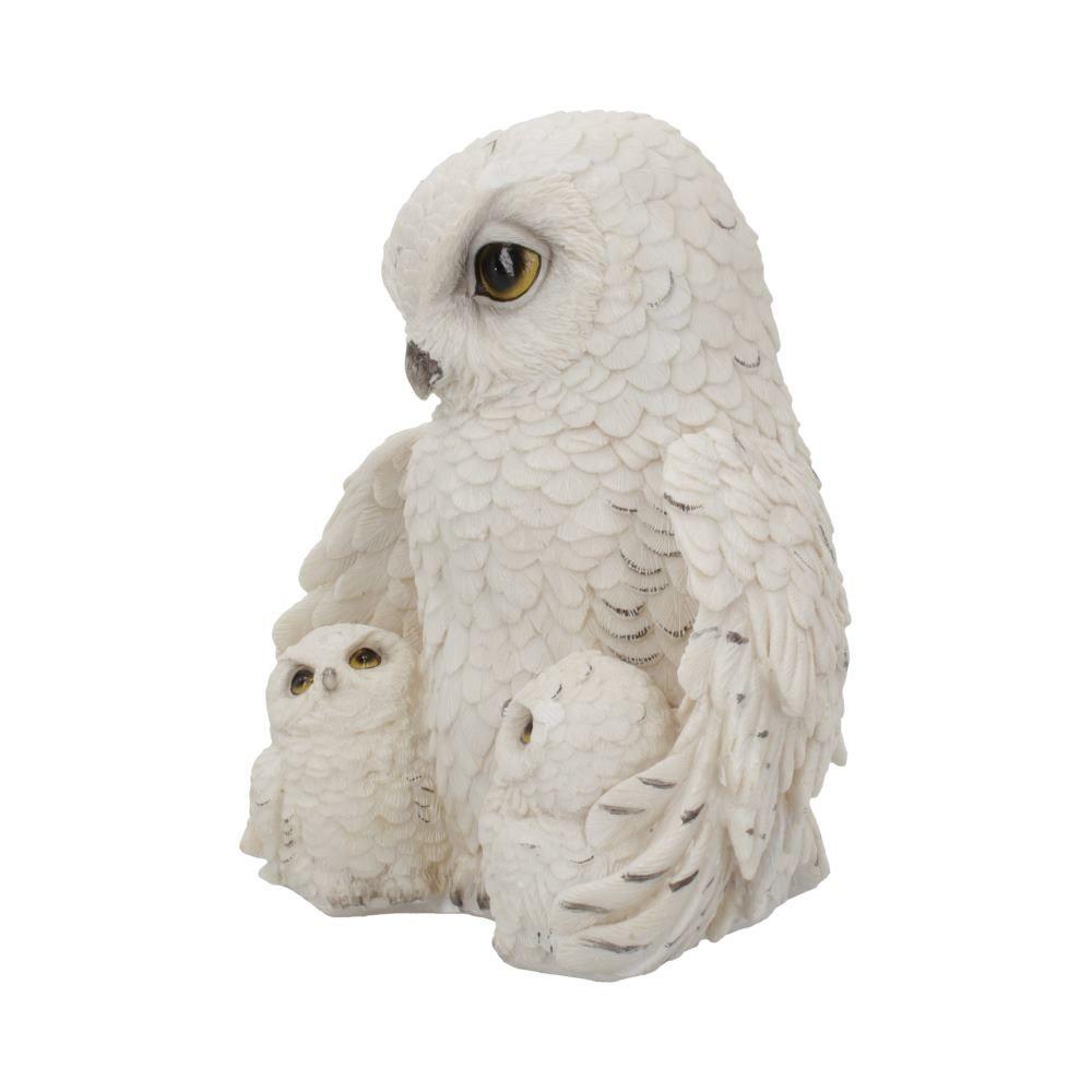 FEATHERED FAMILY (OWL) 21.5CM - britishsouvenir