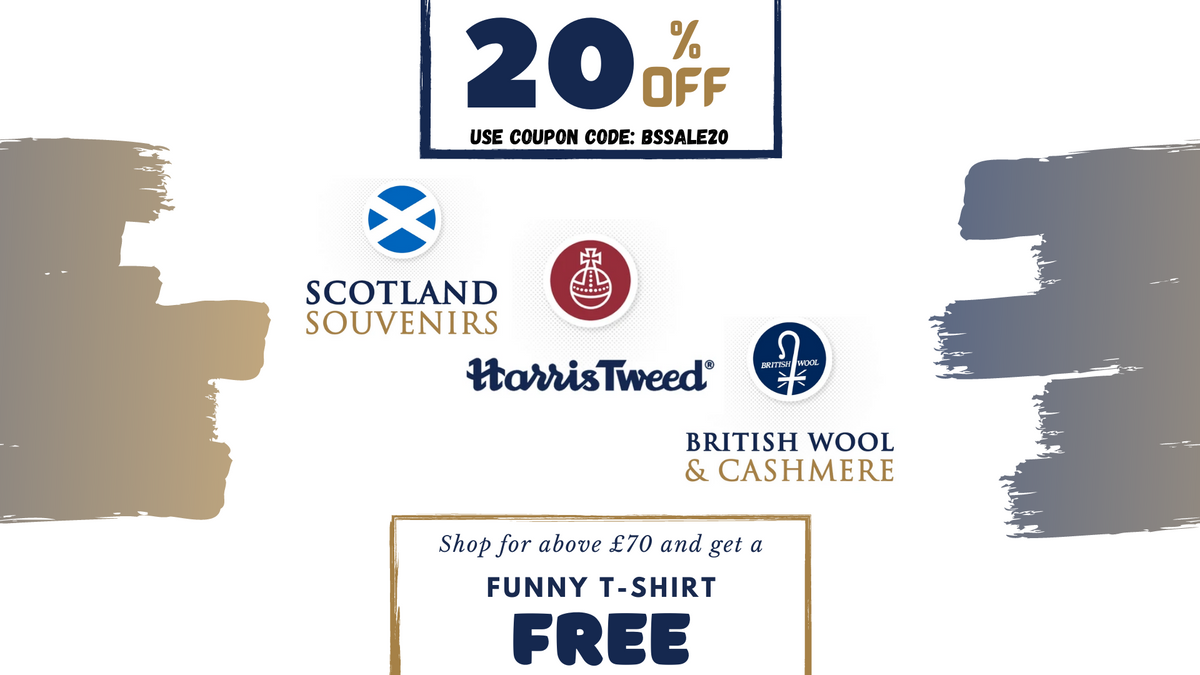 British Souvenirs announces 20% discount offer & a free funny T-shirt