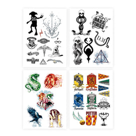 Set of 35 Harry Potter Temporary Tattoos