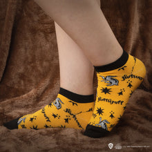 Load image into Gallery viewer, Set of 3 Hufflepuff Ankle Socks