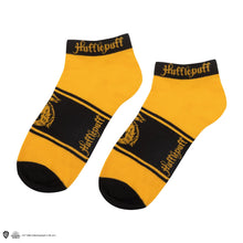 Load image into Gallery viewer, Set of 3 Hufflepuff Ankle Socks