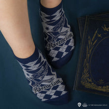 Load image into Gallery viewer, Set of 3 Ravenclaw Ankle Socks