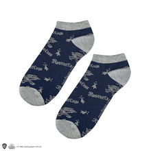 Load image into Gallery viewer, Set of 3 Ravenclaw Ankle Socks