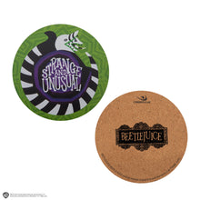 Load image into Gallery viewer, Set of 4 Beetlejuice Coasters