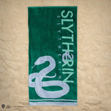 Load image into Gallery viewer, Slytherin Beach Towel