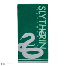 Load image into Gallery viewer, Slytherin Beach Towel