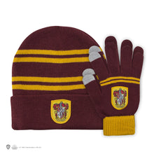 Load image into Gallery viewer, Kids Gryffindor Gloves and Beanie Set