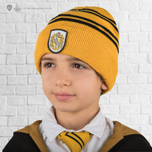 Load image into Gallery viewer, Kids Hufflepuff Gloves and Beanie Set