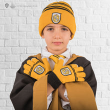 Load image into Gallery viewer, Kids Hufflepuff Gloves and Beanie Set