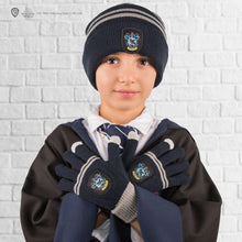 Load image into Gallery viewer, Kids Ravenclaw Gloves and Beanie Set