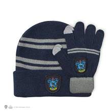 Load image into Gallery viewer, Kids Ravenclaw Gloves and Beanie Set