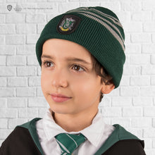 Load image into Gallery viewer, Kids Slytherin Gloves and Beanie Set