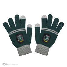 Load image into Gallery viewer, Kids Slytherin Gloves and Beanie Set