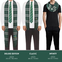 Load image into Gallery viewer, Slytherin Infinity Scarf