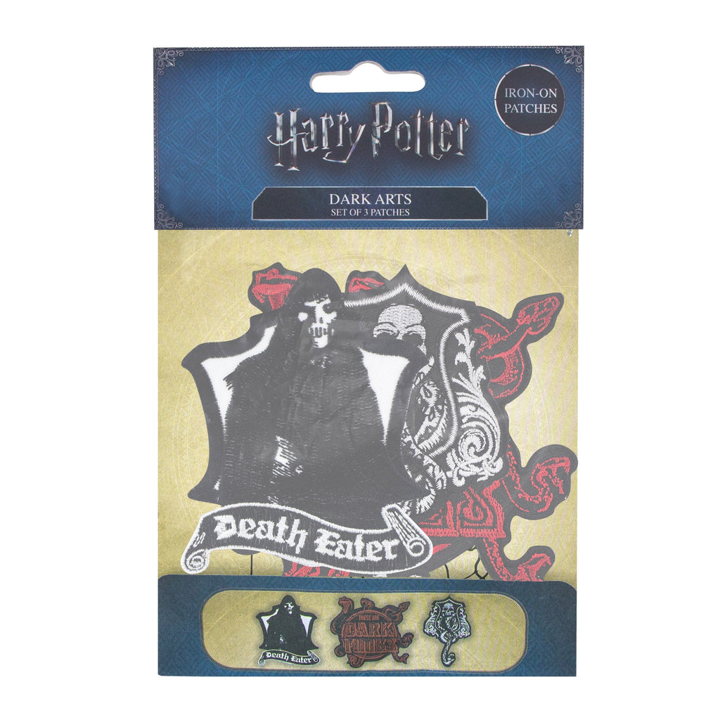 Pack of 3 Harry Potter Dark Arts Deluxe Patches/Crests