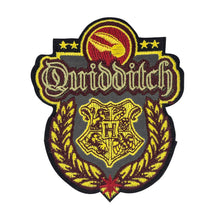 Load image into Gallery viewer, Pack of 3 Harry Potter Quidditch Hogwarts Deluxe Patches/Crests