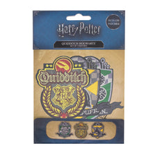 Load image into Gallery viewer, Pack of 3 Harry Potter Quidditch Hogwarts Deluxe Patches/Crests