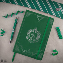 Load image into Gallery viewer, Slytherin Deluxe Notebook Set