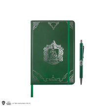 Load image into Gallery viewer, Slytherin Deluxe Notebook Set