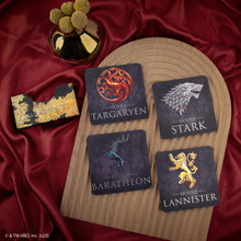 Load image into Gallery viewer, Set of 4 Game of Thrones Coasters