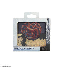 Load image into Gallery viewer, Set of 4 Game of Thrones Coasters