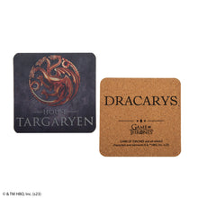 Load image into Gallery viewer, Set of 4 Game of Thrones Coasters